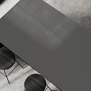Laminat Mutfak Tezgah,  Antrasit Mat Yüzey 180x60x3 cm