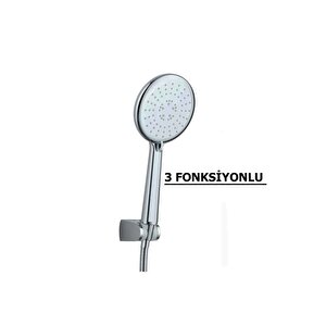 3 Fonksiyonlu Çevirmeli Duş Seti – Venüs Model | Sürgülü Duş Seti | 3 Katmanlı Lüks Duş Hortumu