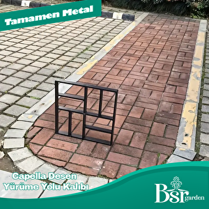 Capella Desen Yürüme Yolu Kalıbı 40x40 Bsr Garden