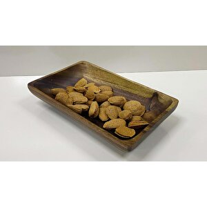 Akasya Sunumluk Dikdörtgen Kayık Çerezlik 25 Cm