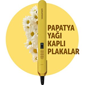 Dijital Saç Düzleştirici Papatya Yağı Kaplı Plakalar