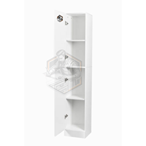 Tamamı Mdf Modern 2 Kapaklı Içi Raflı Çok Amaçlı Dolap