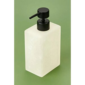 Polyresin Sıvı Sabunluk - Şık Ve Dayanıklı Tasarım 350 Ml 12 X 5,5 Cm