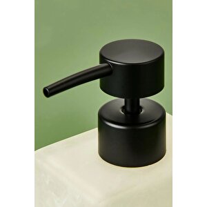 Polyresin Sıvı Sabunluk - Şık Ve Dayanıklı Tasarım 350 Ml 12 X 5,5 Cm