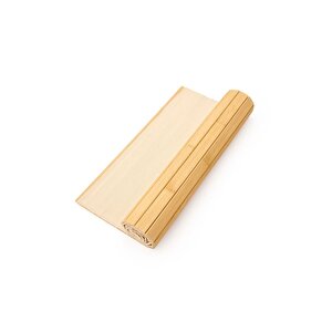 Katlanabilir Bambu Dikdörtgen Kolçak Tepsi Üstü Bardaklık Ve Tepsi Supla 46x32 Cm