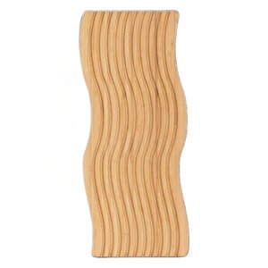 Bambu Çizgili Dikdörtgen Sunumluk Ve Servis Tahtası Çok Amaçlı Dekoratif - 39x17 Cm