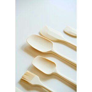 Premium 6 Parça Isıya Dayanıklı Silikon Mutfak Spatula – Yapışmaz, Bpa İçermez, İç Destekli