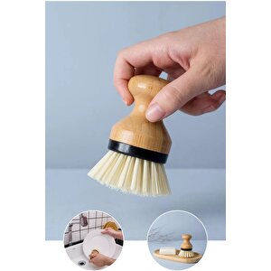 Ponpon Mutfak Tezgah Banyo El Fırçası Süngeri 9 Cm
