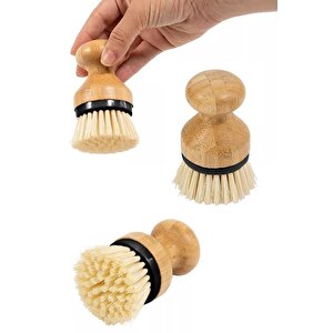 Ponpon Mutfak Tezgah Banyo El Fırçası Süngeri 9 Cm