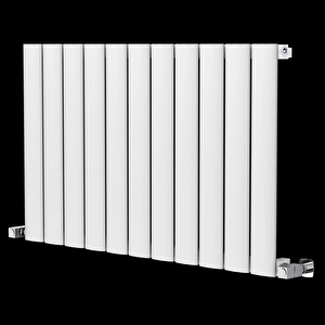 500x820 Violet Mat Beyaz Alüminyum Radyatör Standart Bağlantı
