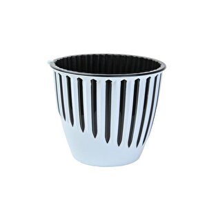 So-pyn5 Piyano Dekoratif Saksı 3 Litre No 5 Beyaz