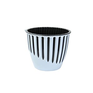 So-pyn4 Piyano Dekoratif Saksı 1.9 Litre No 4 Beyaz