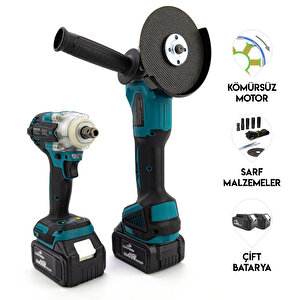 İkili Set Mk350 (Şarjlı Spral & Somun Sıkma)