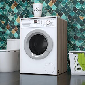 Çamaşır&kurutma Makinesi Dolabı Büyük Boy Afanasi Crd 100*80*70 Banyo Kapaksız Arkalıksız