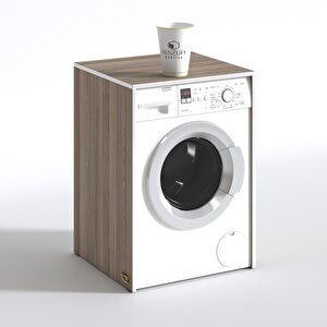 Çamaşır&kurutma Makinesi Dolabı Büyük Boy Afanasi Crd 100*80*70 Banyo Kapaksız Arkalıksız