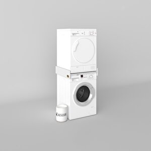Kenzlife Çamaşır&kurutma Makinesi Dolabı Hedeonmdf Byz 015*80*70 % 100 Mdf Full Mdf Banyo Aparatı Arkalıksız Büyük Boy Xlarge