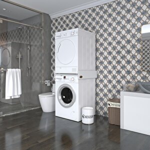 Çamaşır&kurutma Makinesi Dolabı Hedeon Byz 015*80*70 Banyo Aparatı Arkalıksız Büyük Boy Xlarge