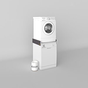 Çamaşır&bulaşık Makinesi Dolabı Olenka Gri 015*70*60 Banyo Aparatı Arkalıksız