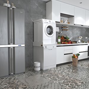 Çamaşır&bulaşık Makinesi Dolabı Olenka Byz 015*70*60 Banyo Aparatı Arkalıksız