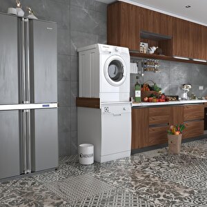 Çamaşır&bulaşık Makinesi Dolabı Lenya Cvz 015*80*70 Banyo Aparatı Arkalıksız Büyük Boy Xlarge