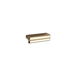 9255 Çizgili Modern Kulp Gold Renk 64 Mm
