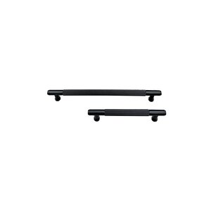 9226 Modern Çizgili Kulp Siyah Renk 320 Mm