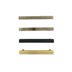 8801 Çizgili Modern Kalın Kulp Antik Renk 512 Mm