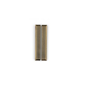 9060  Line-çizgili Kulp Antik Renk Tek Adet 960 Mm