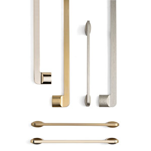 9396 Modern Kulp Fırçalı Saten Renk 320 Mm