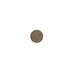 1910 Tek Delikli Düğme Kulp Fırçalı Rose Renk Çap 38 Mm
