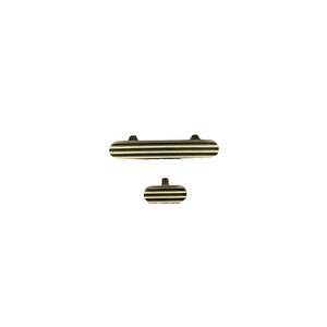 9443 Modern Çizgili Kulp Antik Renk 320 Mm