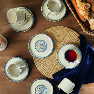 Sapphire Stackable Çay Takımı 12 Parça 6 Kişilik 22743-44