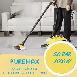 Yasomi Puremax İç Mekan Ve Evde Kullanım İçin Buharlı Temizleyici