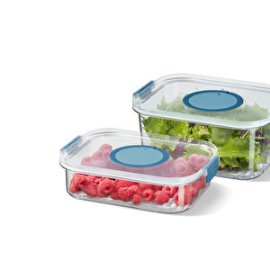 Primanova Royal Seoul Buzdolabı Saklama Kapları 1200+2000 Ml 2'li Set