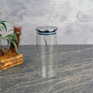 Metal Kapaklı Cam Kavanoz 360 Ml