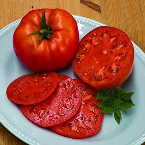 Beef F1  Sırık Kahvaltılık Etli  Domates Tohumu (10 Tohum)