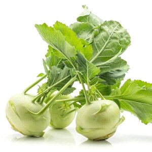 Ata Tohumları Geleneksel Yeşil Kohlrabi(alabaş) Tohumu (20 Tohum)