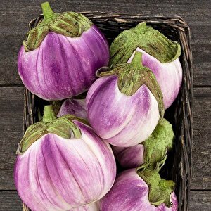 Rosa Bianca Etli  Patlıcan Tohumu (15 Tohum)