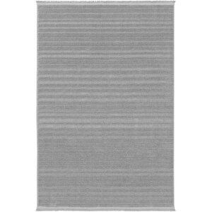 Cool Halı Newyork 3103 Gri Yumuşak Tuşeli Halı Kilim Koridor Kesme Yolluk Makine Halısı