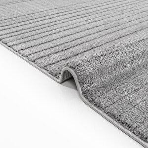 Cool Halı Newyork 3103 Gri Yumuşak Tuşeli Halı Kilim Koridor Kesme Yolluk Makine Halısı