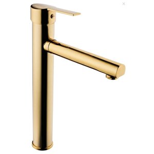 Poli̇ Kri̇stal Çanak Lavabo Bataryasi Altin