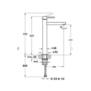 Poli̇ Kri̇stal Çanak Lavabo Bataryasi Altin