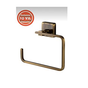 Paslanmaz Pirinç Kumru Tuvalet Kare Havluluk Bronz Antik
