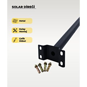 Solar Aydınlatma Duvara Montaj Direği