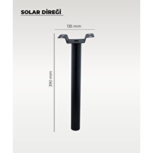 Solar Aydınlatma Duvara Montaj Direği