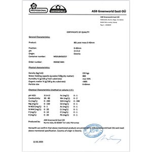 80 Lt Profimix İthal Blueberry Yaban Mersini Torfu -  Ph 3,5 - 4,2 Asidik Toprak 0-40 Mm 80 litre