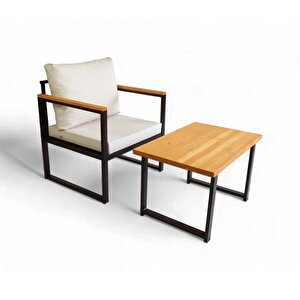 Rosa Bahçe Takımı 1+sehpa Cpt5543-70