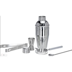 Samur Parti Parti Aksesuar & Kostüm 5 Parça Kokteyl Hazırlama Seti 550 Ml