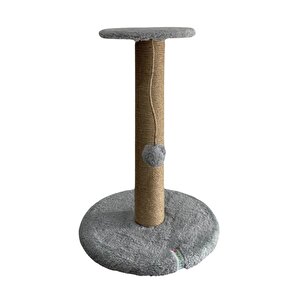 Pet Stepli Kedi Tırmalama Tahtası Gri