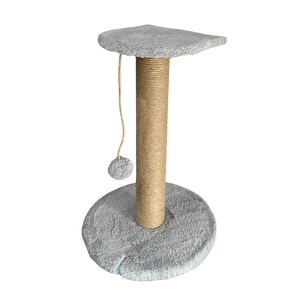 Pet Stepli Kedi Tırmalama Tahtası Gri